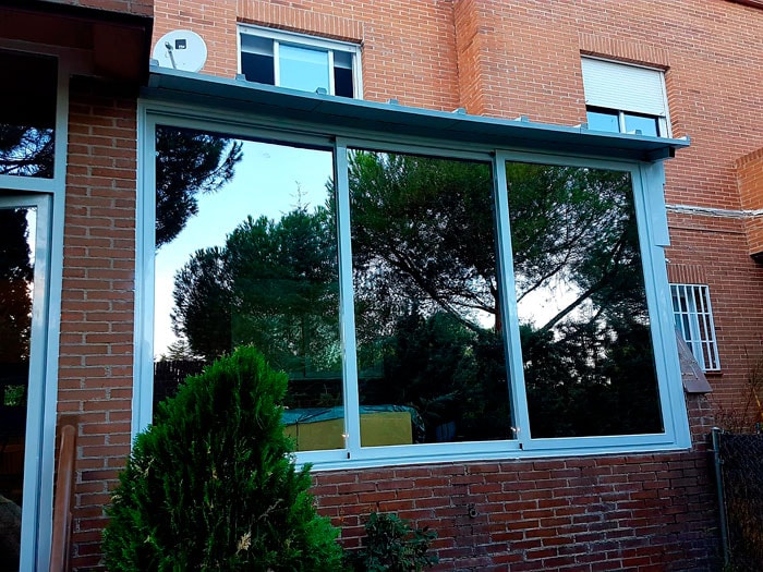 cerramiento de aluminio con rotura de puente térmico