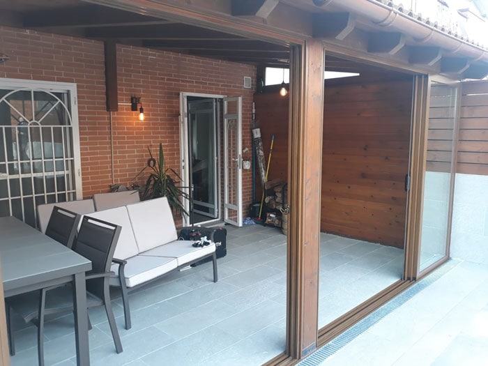 cerramiento de aluminio