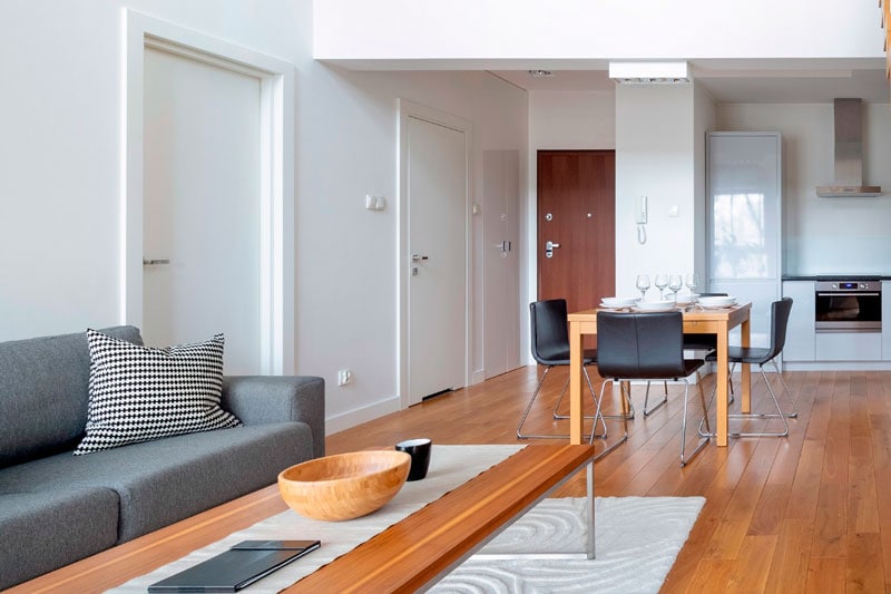 cerramiento de aluminio en interiores