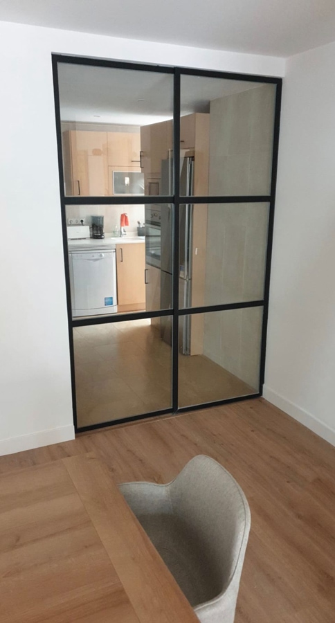 puerta corredera cocina