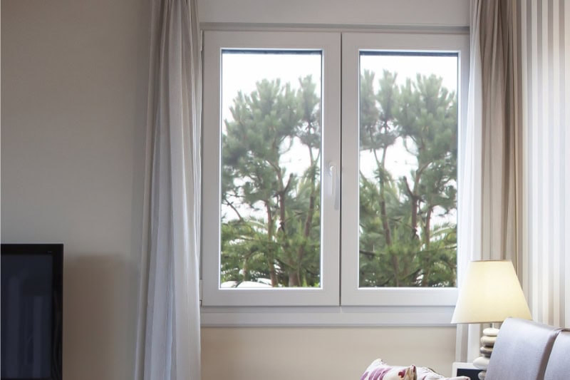 Ventanas de PVC con perfil de CORTIZO